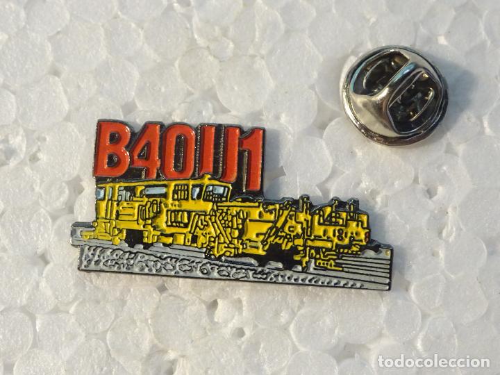 Pins e Spille di collezione: PIN DE TRENES FERROCARRILES. SUIZA. MAQUINARIA REPARACI&Oacute;N MANTENIMIENTO DE V&Iacute;AS. B40U1 038/300