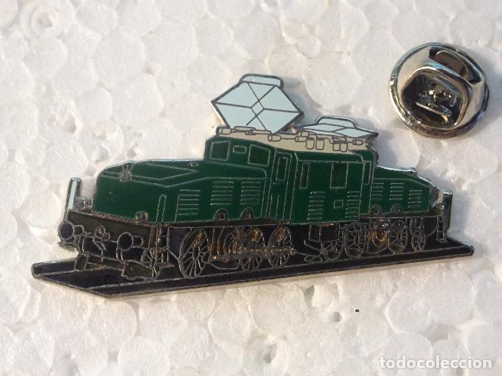 Pins de cole&ccedil;&atilde;o: PIN DE TRENES FERROCARRILES. SUIZA. LOCOMOTORA. MARCAJE 1186