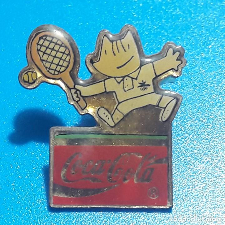 Pins de colecci&oacute;n: PIN COBI TENIS COCA COLA BARCELONA 92