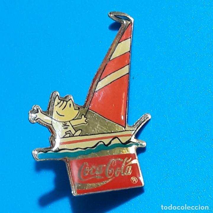Pins de colecci&oacute;n: PIN GOBI COCA COLA VELA BARCELONA 92