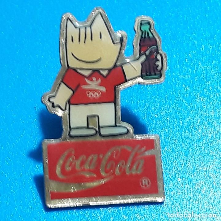 Pins de colecci&oacute;n: PIN GOBI COCA COLA BARCELONA 92