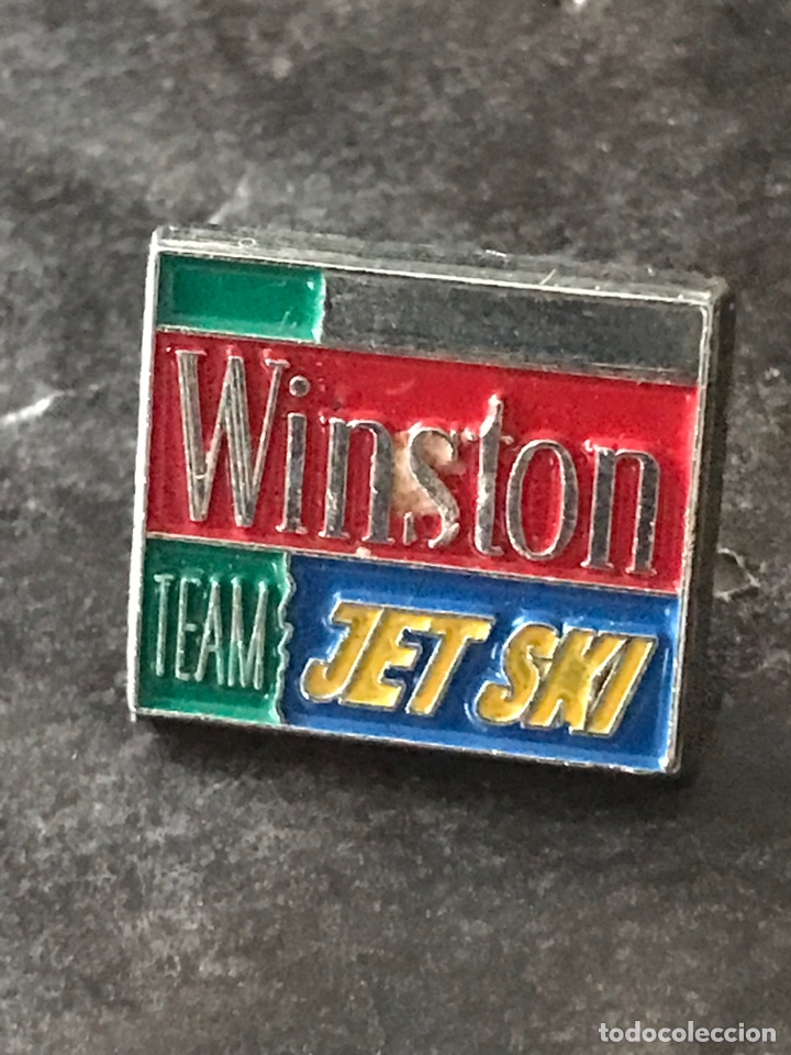 Pins de colecci&oacute;n: PIN PUBLICIDAD TABACO WINSTON TEAM JET SKI - CIGARROS