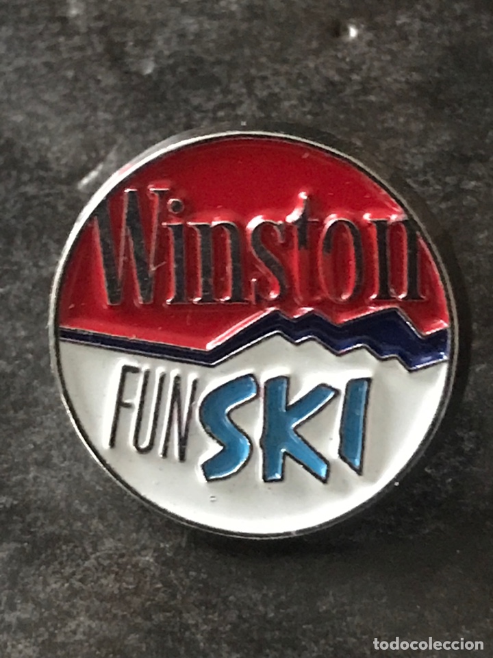 Pins de colecci&oacute;n: PIN PUBLICIDAD TABACO WINSTON FUN SKI- CIGARROS