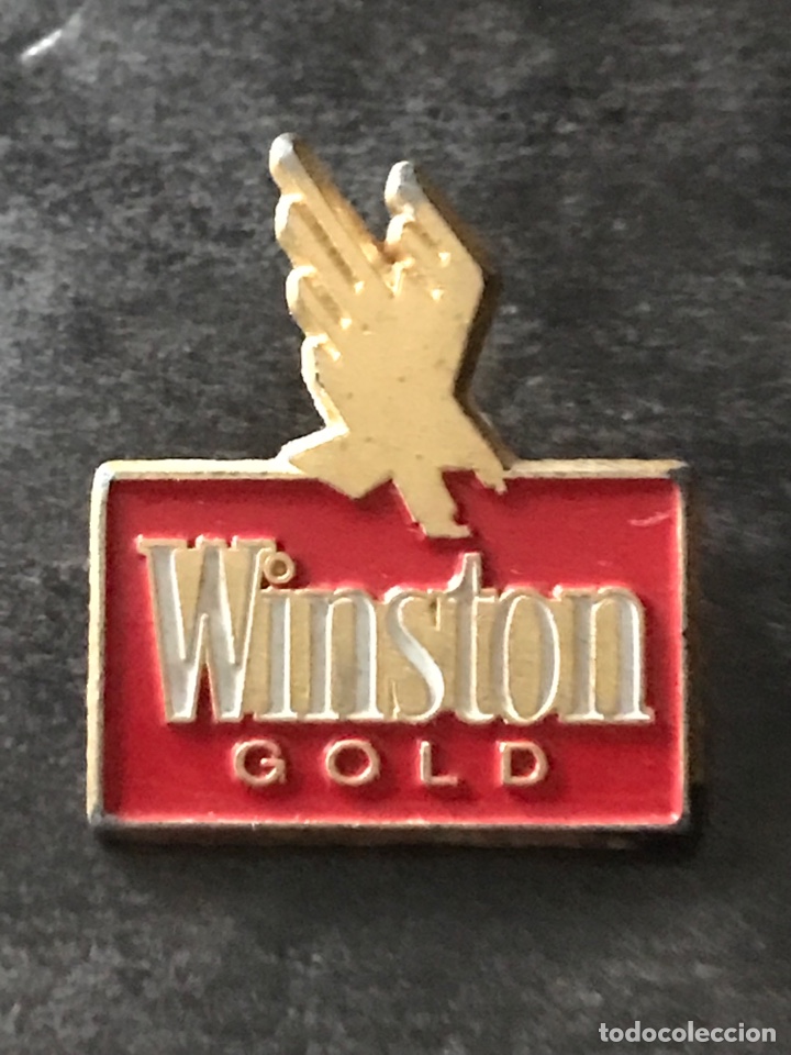 Collection pins: PIN PUBLICIDAD TABACO WINSTON GOLD - CIGARROS