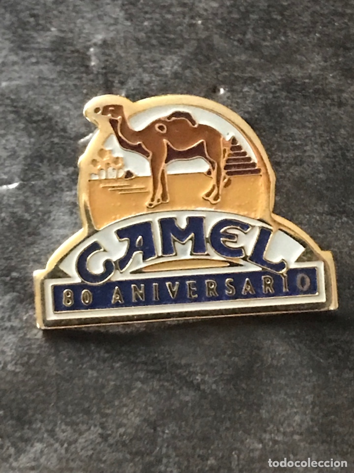Collection pins: PIN PUBLICIDAD TABACO CAMEL 80 ANIVERSARIO - CIGARROS