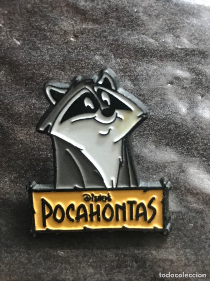 Collection pins: PIN DISNEY POCAHONTAS MEEKO- DIBUJOS