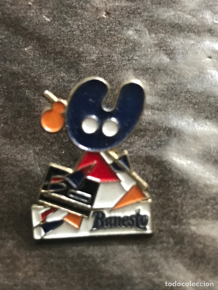 Collection pins: PIN MASCOTA XACOBEO PELEGRIN BANESTO - PELEGRINO CAMINO SANTIAGO PUBLICIDAD BANCO