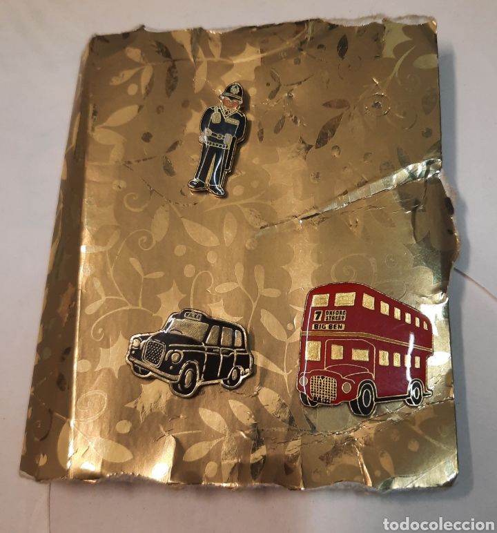 Pins de colecci&oacute;n: 3 pins London / Londres