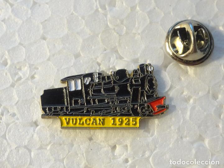 Sammlung von Pins: PIN DE TRENES FERROCARRILES. SUIZA. LOCOMOTORA VULCAN 1925