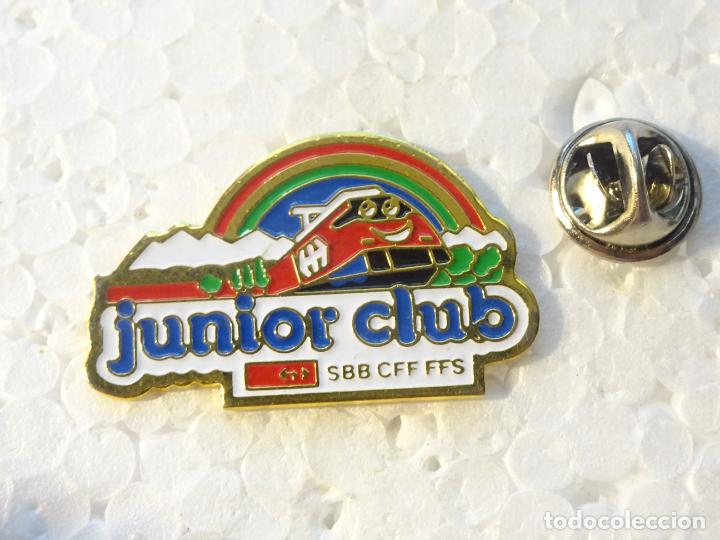 Sammlung von Pins: PIN DE TRENES FERROCARRILES. SUIZA. SBB CFF FFS JUNIOR CLUB