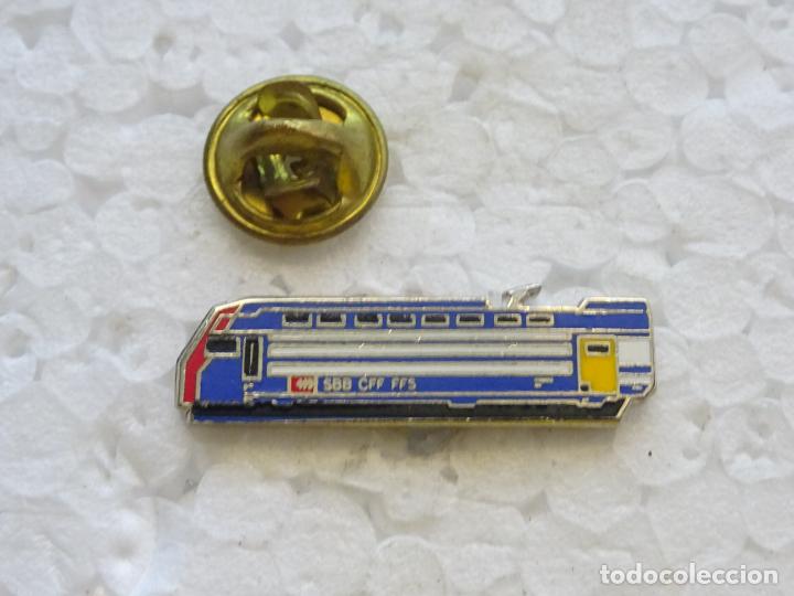 Sammlung von Pins: PIN DE TRENES FERROCARRILES. SUIZA. LOCOMOTORA SBB CFF FFS