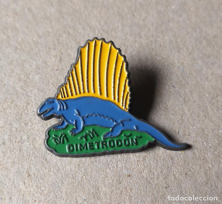 Pins de colecci&oacute;n: PIN DINOSAURIOS. DIMETRODON. - Foto 1