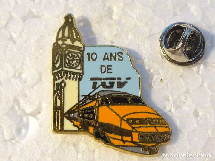 Pins de colecci&oacute;n: PIN DE TRENES FERROCARRILES. FRANCIA 10 A&Ntilde;OS DE TGV LONDRES BIG BEN