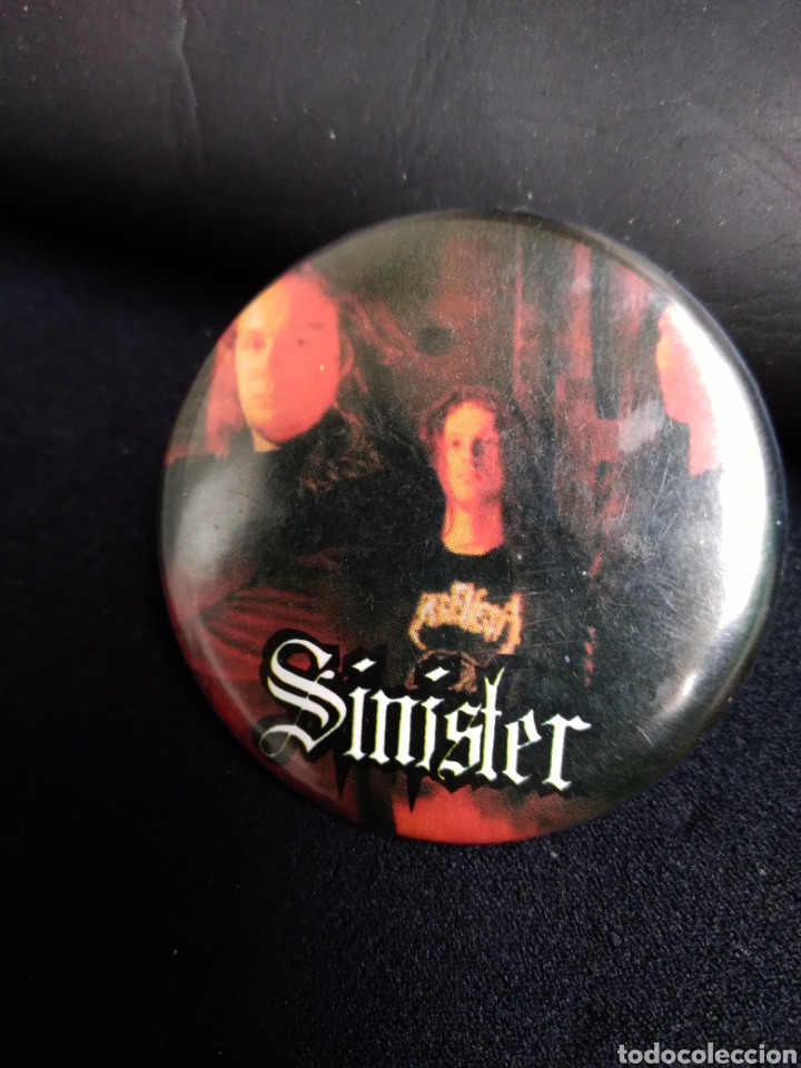 Collection pins: CHAPA 4CM-SINISTER-MUSICA-