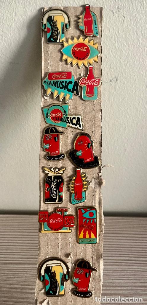 Pins de colecci&oacute;n: LOTES DE PINS COCA-COLA - Foto 3