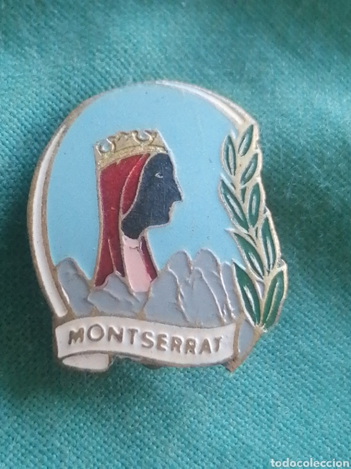 Sammlung von Pins: PIN insignia antigua Mara de D&eacute;u de Montserrat ver ya de Montserrat
