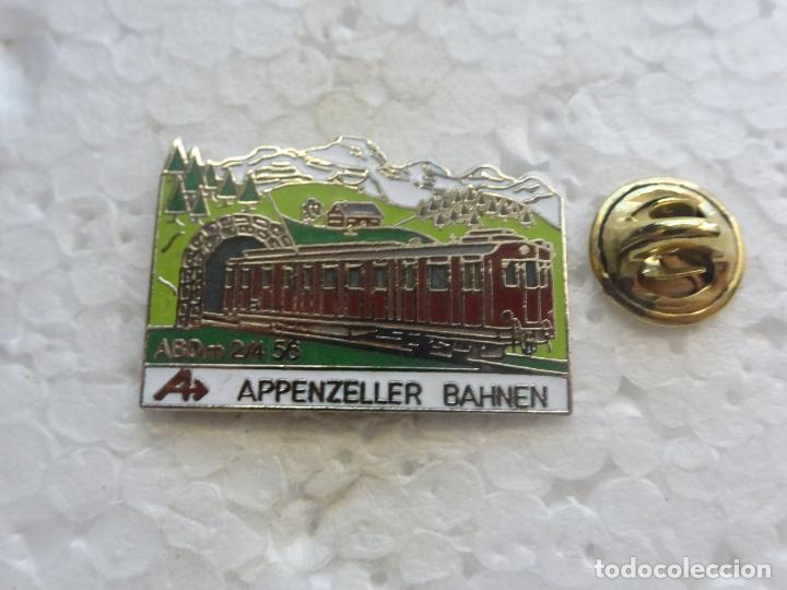 Pins e Spille di collezione: PIN DE TRENES FERROCARRILES. SUIZA. LOCOMOTORA APPENZELLER BAHNEN ABDM 2/4 56