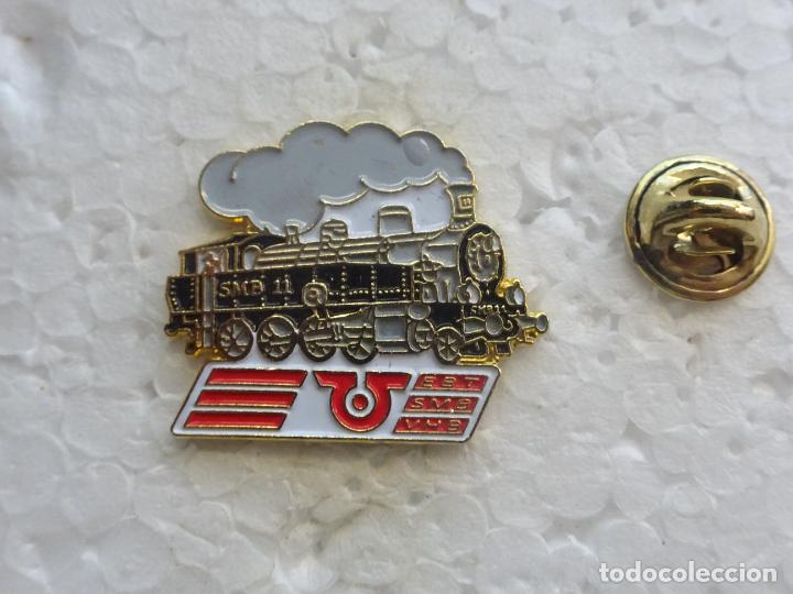Pins de colecci&oacute;n: PIN DE TRENES FERROCARRILES. SUIZA. LOCOMOTORA SMB 11 EBT SMB VHB