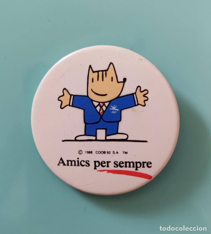 Pins de colecci&oacute;n: Pin pins Olimpiadas 92. Barcelona. COBi. Amics per sempre