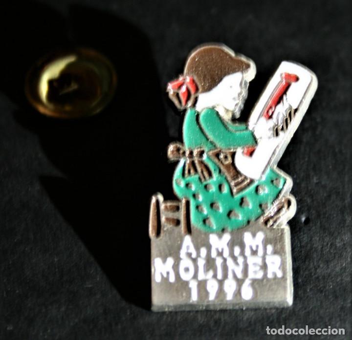 Pins de colecci&oacute;n: PIN - A.M.M MOLINER 1996 - Foto 1