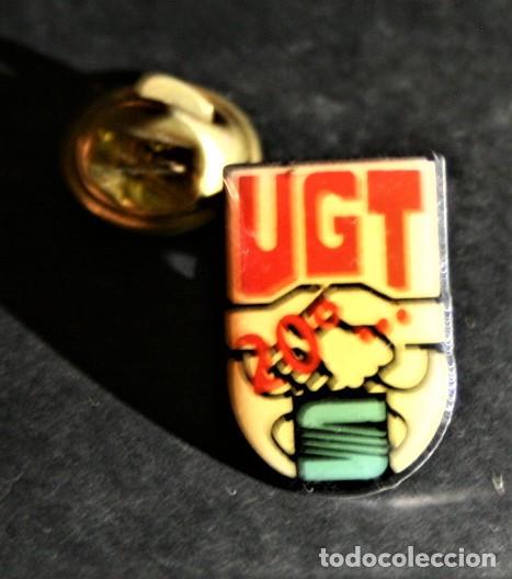 Pins de colecci&oacute;n: PIN - UGT 20&ordm;... SEAT - Foto 1