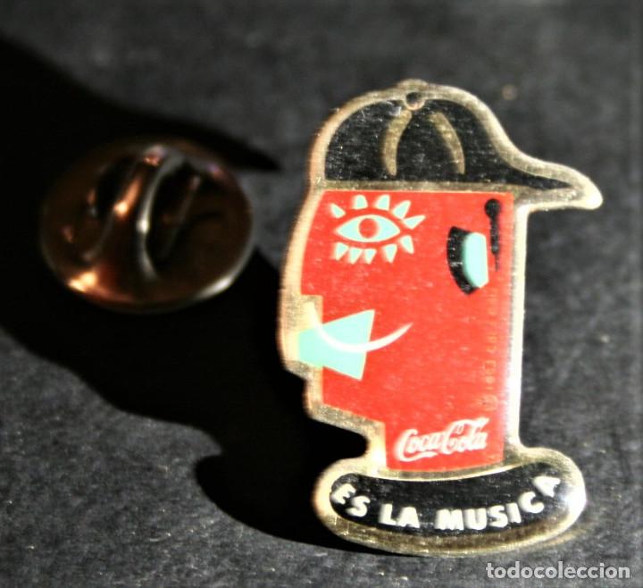 Pins de colecci&oacute;n: PIN - COCA-COLA ES LA M&Uacute;SICA - Foto 1