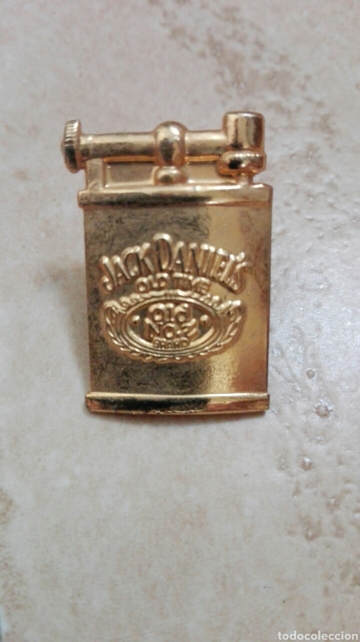 Pins de colecci&oacute;n: Pin Jack Daniels tipo mechero - Foto 1