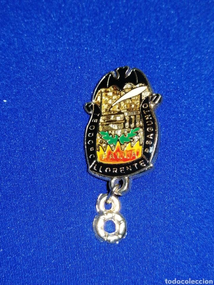 Pins de colecci&oacute;n: FALLA TEODORO LLORENTE - PUERTO DE SAGUNTO INSIGNIA DE ALFILER