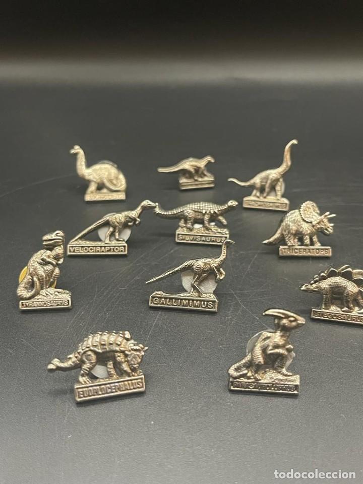 Pins de colecci&oacute;n: COLECCI&Oacute;N DE 11 PINES DINOSAURIOS - Foto 2