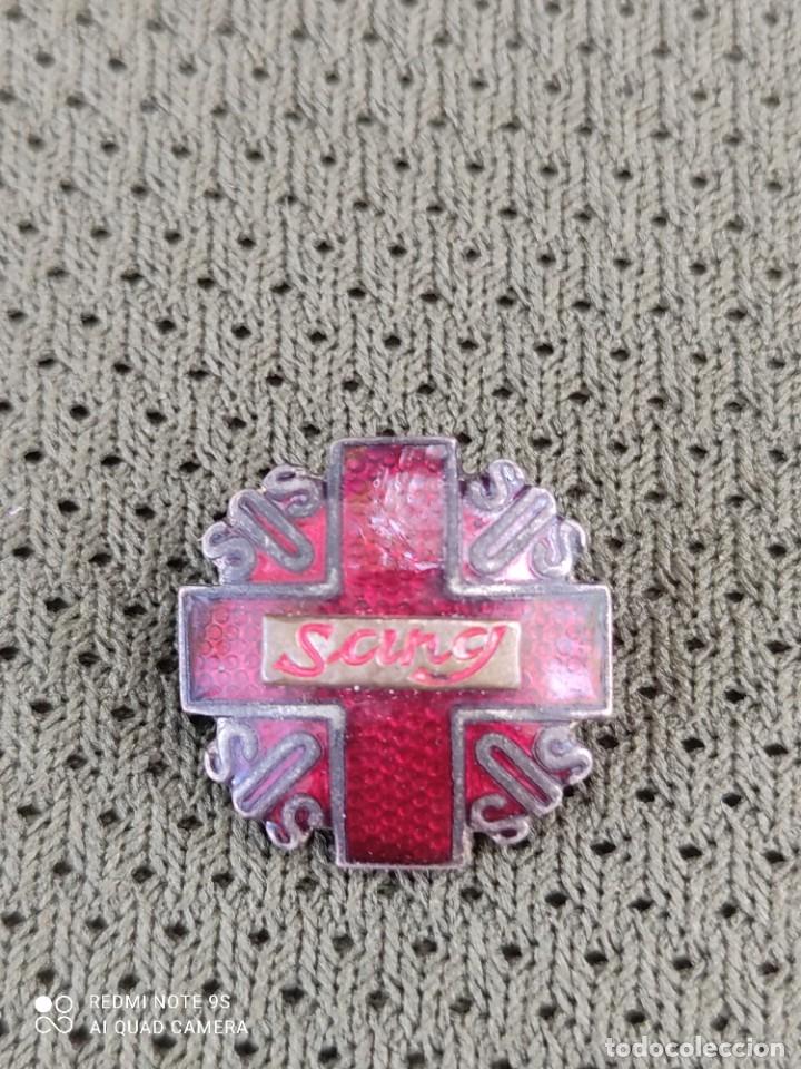 Pins de colecci&oacute;n: SOS. SANG.FRANCIA .PLATA. - Foto 2
