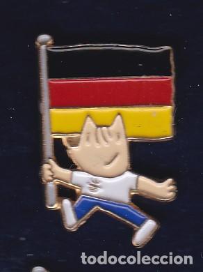 Pins de colecci&oacute;n: PIN DE COBI CON LA BANDERA DE ALEMANIA DE LAS OLIMPIADAS DE BARCELONA 92 (OLYMPIC GAMES)