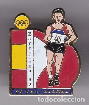 Pins de colecci&oacute;n: 20 KM MARCHA - PIN DE LAS OLIMPIADAS DE BARCELONA 92 (OLYMPIC GAMES)