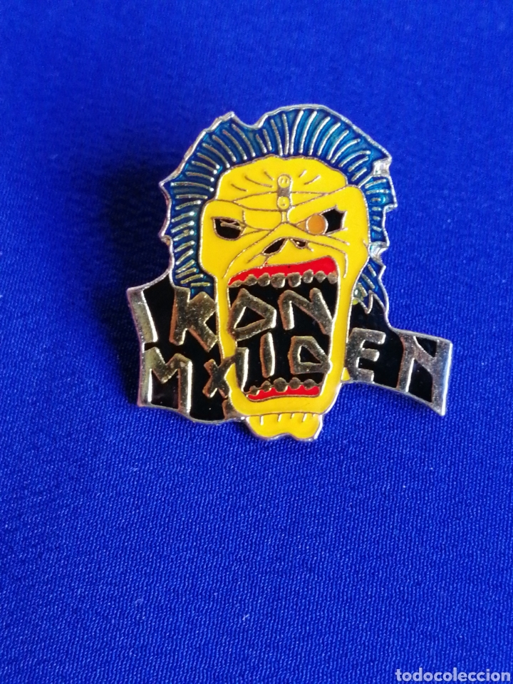 Pins de colecci&oacute;n: IRON MAIDEN HEAVY PIN - Foto 4