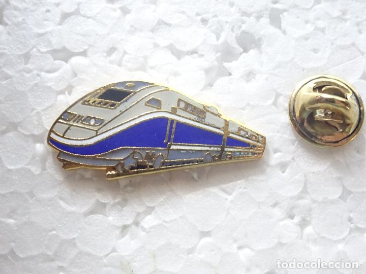 Pins de cole&ccedil;&atilde;o: PIN DE TRENES FERROCARRILES. SUIZA FRANCIA. TREN ALTA VELOCIDAD