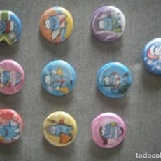Pins de colección: LOTE 10 CHAPAS ANTIGUAS- PIN COLECCIÓN ORTHODONTIC. Lote 362950220