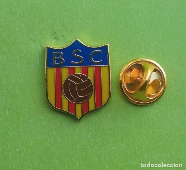 Pins de colecci&oacute;n: PIN FUTBOL - ESMALTE - ESCUDO DEL BU&Ntilde;OL SPORT CLUB - BU&Ntilde;OL -VALENCIA