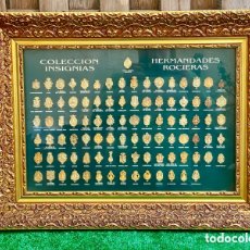 Pins de colección: COLECCIÓN INSIGNIAS HERMANDADES ROCIERAS / ROCIO. Lote 363594640