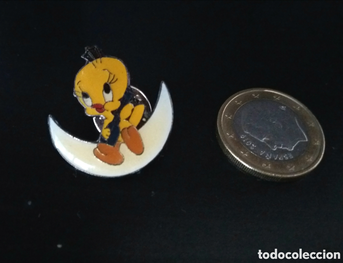 Pins de colecci&oacute;n: PIN o chapa PIOL&Iacute;N personaje dibujos animados Warner Bros NUEVO antiguo colecci&oacute;n