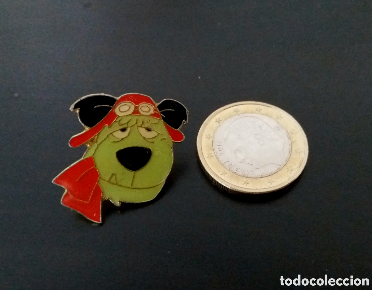 Pins de colecci&oacute;n: PIN o chapa AUTOS LOCOS PAT&Aacute;N personaje dibujos animados HANNA-BARBERA NUEVO antiguo colecci&oacute;n