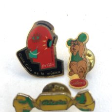 Pins de colección: PINS DE COCA COLA, CUETARA Y RICOLA. Lote 365129031