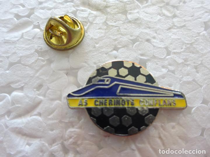 Pins de colecci&oacute;n: PIN DE TRENES FERROCARRILES. FRANCIA. AS CHERINOTS CONFLANS