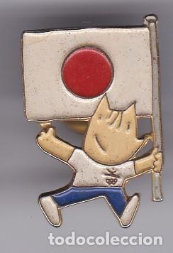 Pins de colecci&oacute;n: PIN DE COBI CON LA BANDERA DE JAPON DE LAS OLIMPIADAS DE BARCELONA 92 (OLYMPIC GAMES)