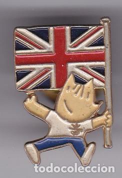 Pins de colecci&oacute;n: PIN DE COBI CON LA BANDERA DE REINO UNIDO DE LAS OLIMPIADAS DE BARCELONA 92 (OLYMPIC GAMES)