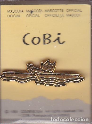 Pins de colecci&oacute;n: REMO - PIN DORADO DE COBI LAS OLIMPIADAS DE BARCELONA 92 EN SU ESTUCHE ORIGINAL (NUEVO)