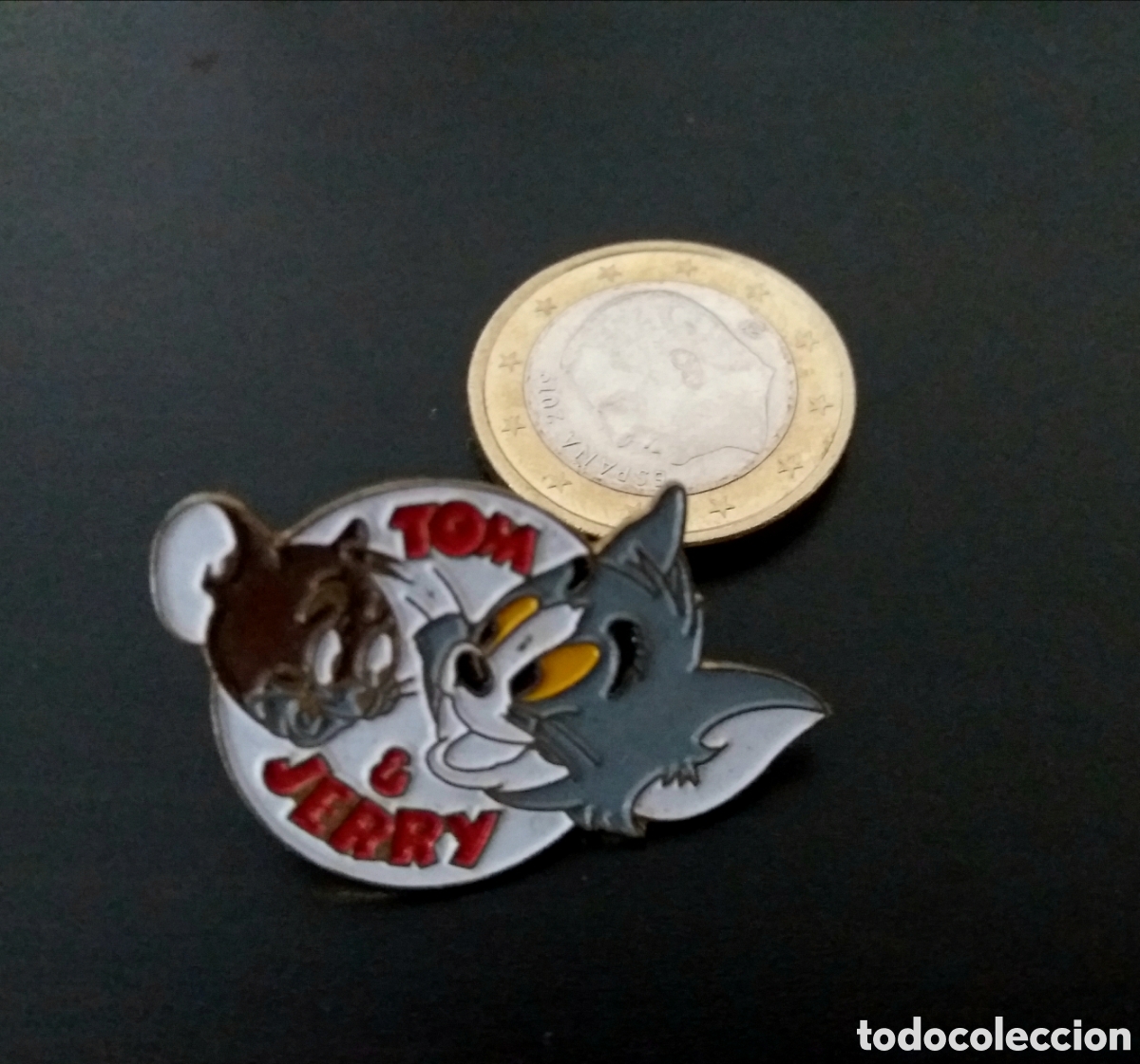 Pins de colecci&oacute;n: PIN o chapa TOM y JERRY personaje dibujos animados NUEVO antiguo colecci&oacute;n tebeo serie
