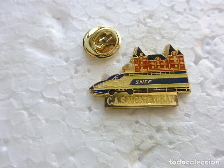 Pins e Spille di collezione: PIN DE TRENES FERROCARRILES. FRANCIA. CAS MONTAUBAN SNCF