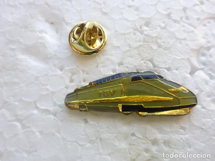 Pins de colecci&oacute;n: PIN DE TRENES FERROCARRILES. FRANCIA. TREN TGV