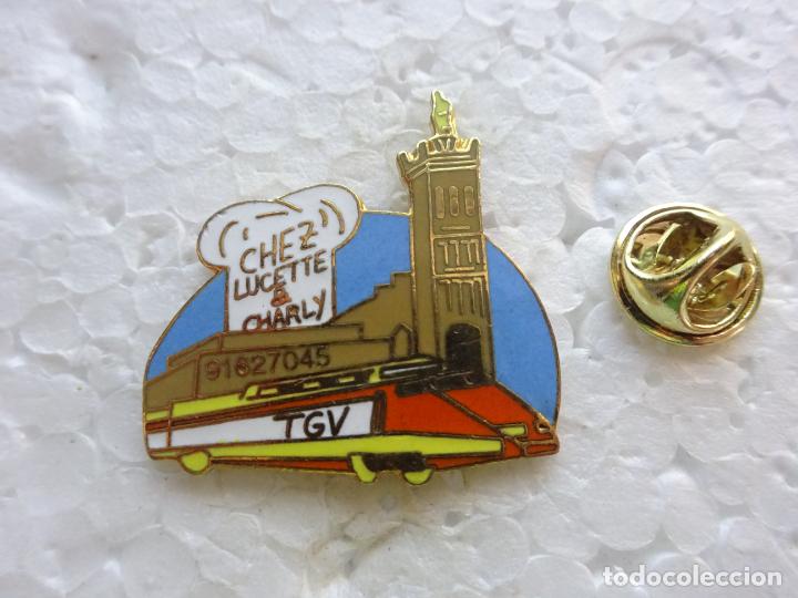 Sammlung von Pins: PIN DE TRENES FERROCARRILES. FRANCIA TGV CHEZ LUCETTE CHARLY