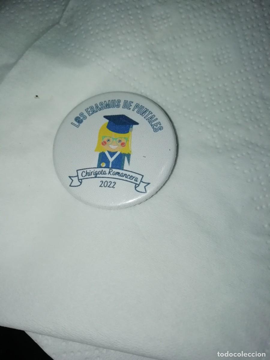 Pins de colecci&oacute;n: Carnaval de C&aacute;diz chirigota romancera los erasmus de puntales