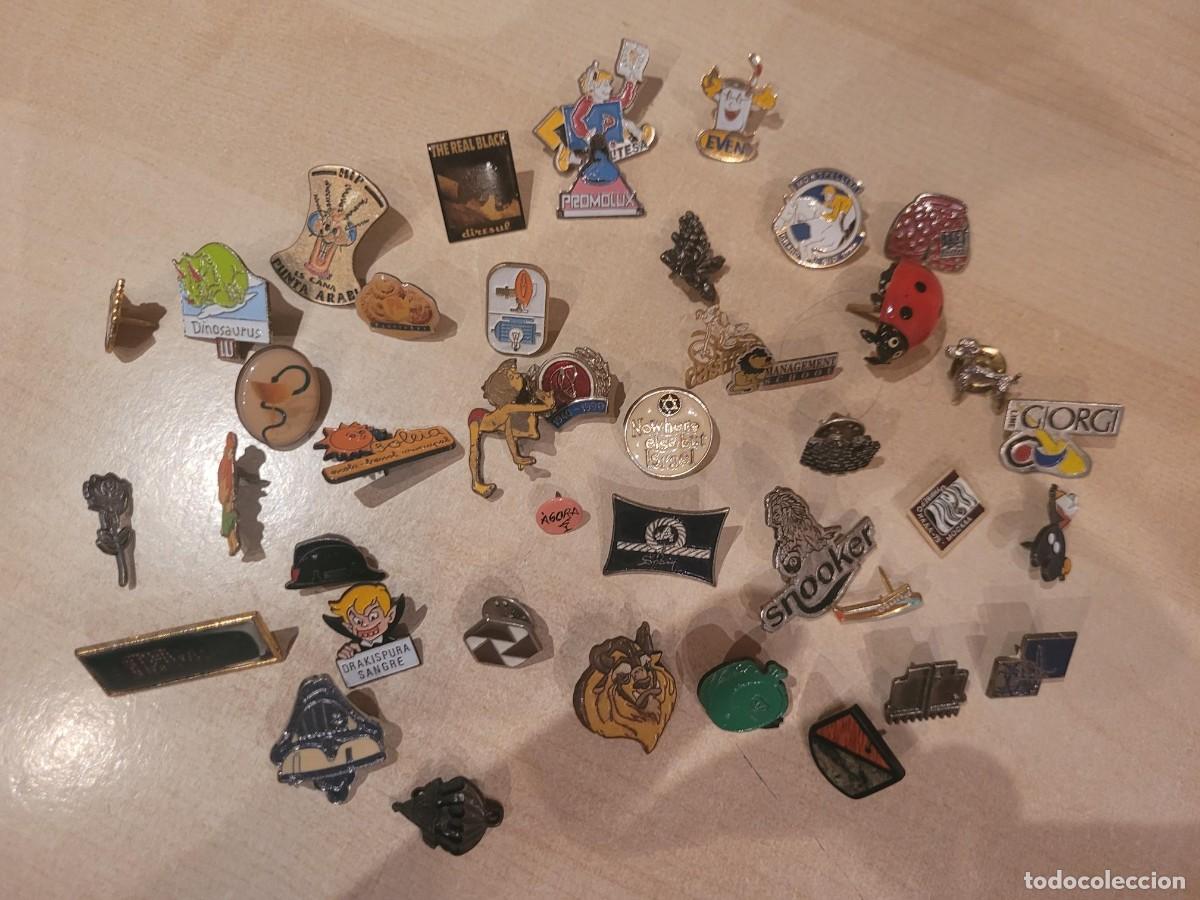 Pins de colecci&oacute;n: Lote de 40 Pins Varias tem&aacute;ticas - Foto 1